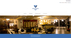Desktop Screenshot of hotelsapphiretz.com